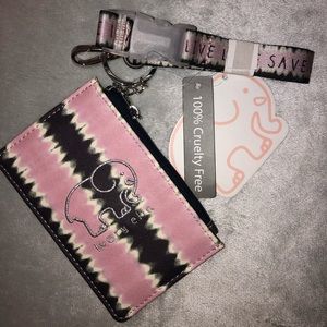 Ivory Ella Card case with lanyard